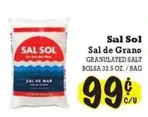 La Michoacana Sal Sol granulated salt offer