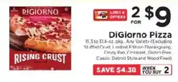 ShopRite DiGiorno Pizza offer