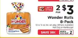 ShopRite Wonder Wonder Rolls offer