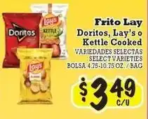 La Michoacana Frito Lay Doritos, Lay's or Kettle Cooked offer