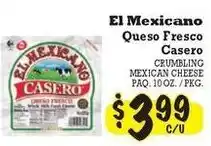 La Michoacana El Mexicano Queso Fresco Casero offer
