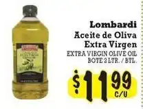 La Michoacana Lombardi extra virgin olive oil offer