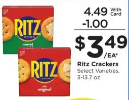 King Soopers Ritz Crackers offer