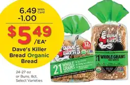 King Soopers Dave's Killer Bread Organic Bread offer