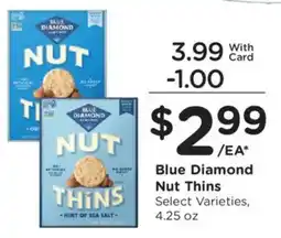King Soopers Blue Diamond Nut Thins offer