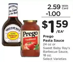 King Soopers Prego Pasta Sauce offer