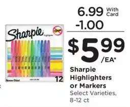 King Soopers Sharpie Highlighters or Markers offer