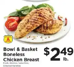 ShopRite Bowl & Basket Boneless Chicken Breast offer