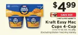 ShopRite Kraft Easy Mac Cups offer