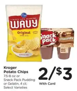 King Soopers Kroger potato chips offer