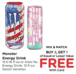 King Soopers Monster Energy Drink offer