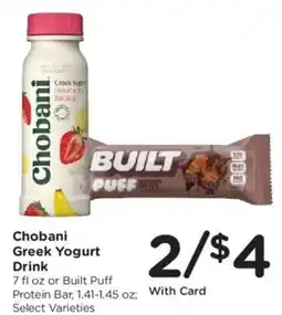 King Soopers Chobani Greek Yogurt Drink offer