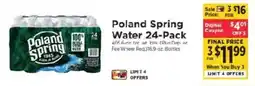 ShopRite Poland Spring Water offer