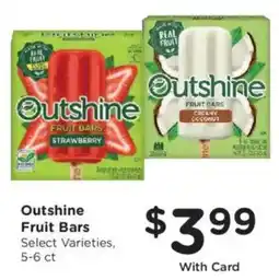 King Soopers Outshine Fruit Bars offer