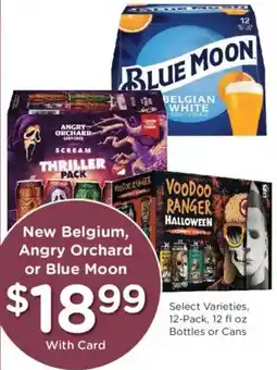 King Soopers New Belgium, Angry Orchard or Blue Moon offer