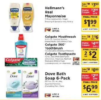 ShopRite Colgate mouthwash and toothbrush offer