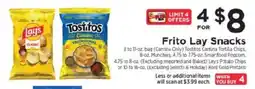 ShopRite Frito Lay Snacks offer