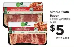 King Soopers Simple Truth Bacon offer