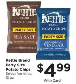 King Soopers Kettle Brand Party Size Potato Chips offer