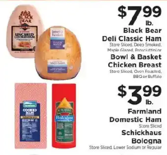 ShopRite Black Bear Deli Classic Ham offer