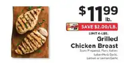 ShopRite Grilled Chicken Breast offer