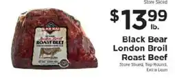 ShopRite Black Bear London Broil Roast Beef offer