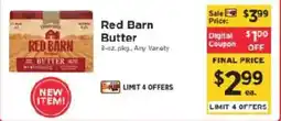 ShopRite Red Barn Butter offer