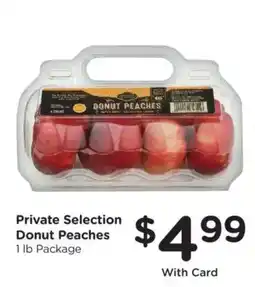 King Soopers Private Selection Donut Peaches offer