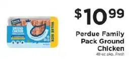 ShopRite Perdue Family Pack Ground Chicken offer
