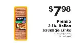 ShopRite Premio Italian Sausage Links offer