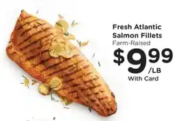 King Soopers Fresh Atlantic Salmon Fillets offer