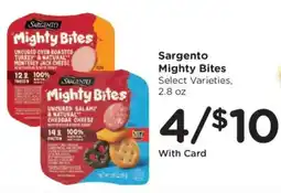 King Soopers Sargento mighty bites offer
