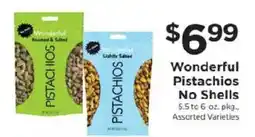 ShopRite Wonderful pistachios offer