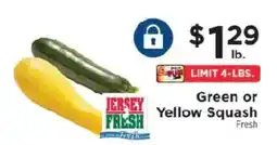 ShopRite Jersey Fresh Green or Yellow Squash offer