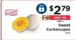 ShopRite Randy plus Sweet Cantaloupes offer
