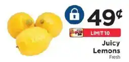 ShopRite Juicy Lemons Fresh offer