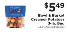 ShopRite Bowl & Basket Creamer Potatoes offer