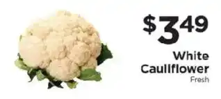 ShopRite White Cauliflower offer