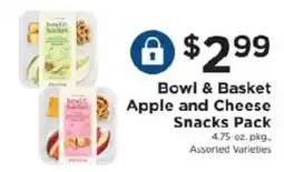 ShopRite Bowl & Basket Apple and Cheese Snacks Pack offer