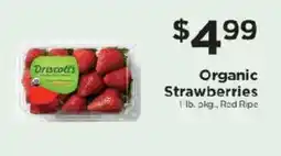 ShopRite Driscoll's Organic Strawberries offer