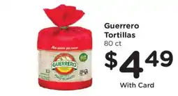 King Soopers Guerrero tortillas offer
