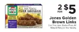 ShopRite Jones Golden Brown Links offer
