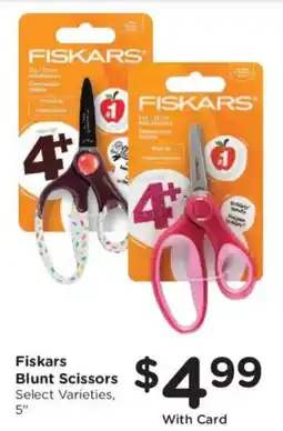King Soopers Fiskars Blunt Scissors offer