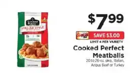 ShopRite Cooked Perfect Meatballs offer