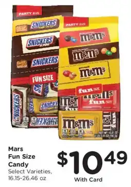 King Soopers Mars Fun Size Candy offer