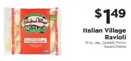 ShopRite Italian Village Ravioli offer
