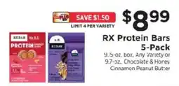 ShopRite Rx protein bars offer