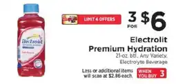 ShopRite Electrolyte Premium Hydration offer