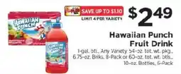 ShopRite Hawaiian Punch Fruit Drink offer