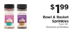 ShopRite Bowl & Basket Sprinkles offer